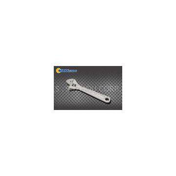 Heavy Duty Adjustable Spanner Wrench , Micro Nickel Plated 12 Inch Adjustable Wrench