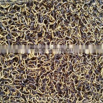 Small Quantity Custom Size Custom Design PVC Coil Cat Litter Mat/6 Kinds Design Cat Litter Cat/Beige PVC Coil Kitty Litter Mat photo-2