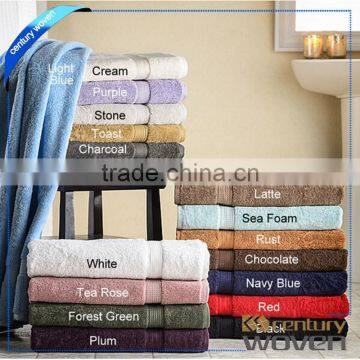 100 % cotton solding towel with various color and size