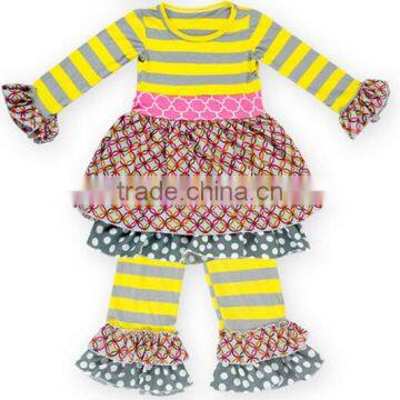 New Custom Ruffel Leggings Autumn Girl Outfits photo-5