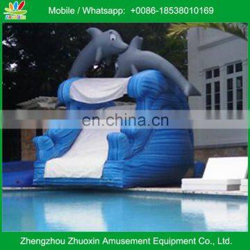 Inflatable Dolphin Water Slide No Pool