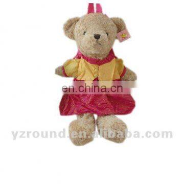 Plush teddy bear bags for baby