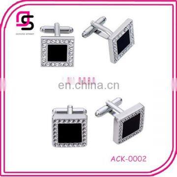 Fashion Zinc Alloy Plated Cufflink for Mens Shirts