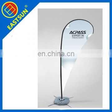 Newest Outdoor Advertasing Mental Stand Beach Flags Wholesale