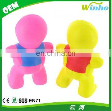 Winho PU Foam Squeeze Talking Captain Smiley Stress