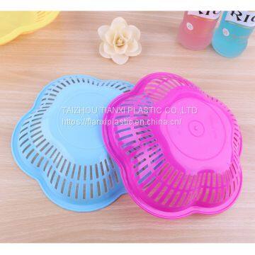 TXA-15 PLASTIC ROUND FRUIT BASKET STRONG BASKET CHEAP BASKET photo-3
