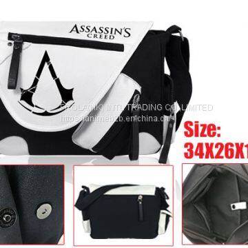 Assassins Creed Game Canvas Satchel/Shoulder bag,anime Bags