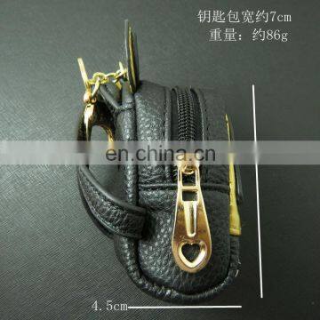 2015 Hot Selling Korean Cute Design Schoolbag Shape PU Key Bag photo-6