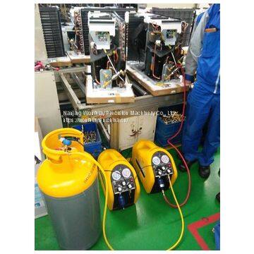 R410A/R22 1/2Hp Oil Free Compressor High Speed Portable Refrigerant Recovery Machine photo-2