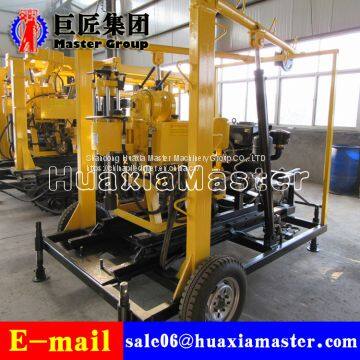 XYX-130 Portable Wheel Type Rock Core Drilling Rig Exploration Drilling Machine photo-5