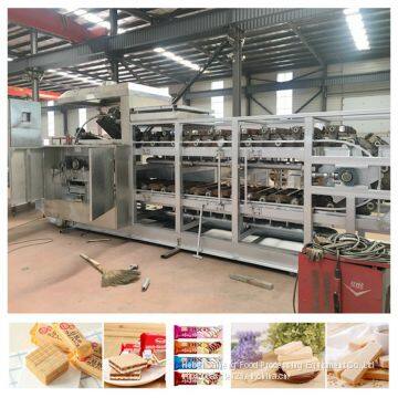 2019 Electric Wafer Biscuit Production Line / Biscuit Making Machine