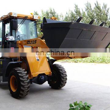 ZL12F 1.2ton mini hydraulic hindustan wheel loader 2021 price