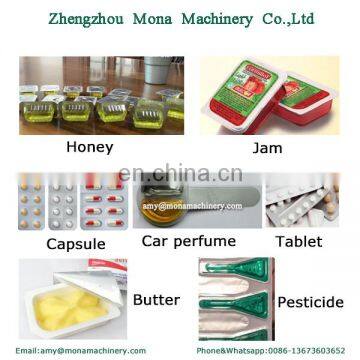 AL PVC Mashed Perfume Potato Ketchup Blister Packing Machine photo-3