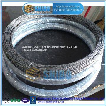 China Best Quality Twisted Tungsten Wire Purity 99.95% W Wire photo-3