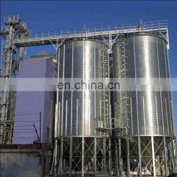 grain silos for wheat flour mills 1000T steel structure silos