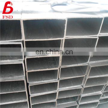 hot rolled Hollow section pre galvanized carbon steel rectangular tube