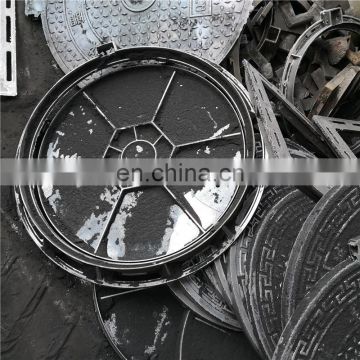 Urban Application Iron Material En124 Ductile Iron Sewer Manhole Cover