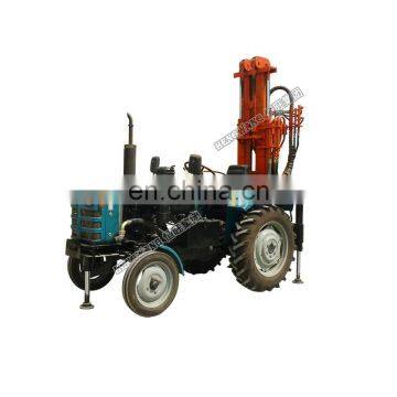 200m wheel type Pneumatic Drilling Rig