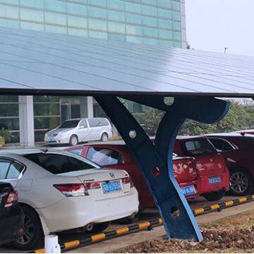 Car Park Solar Canopies Anti-corrosive Solar Roof Carport