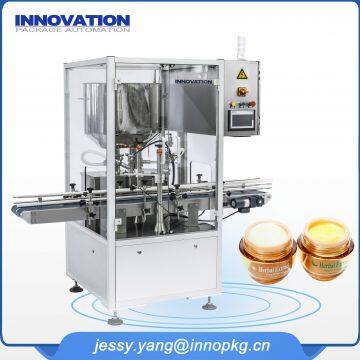 Automatic PLC control cosmetic cream filling and sealing machine