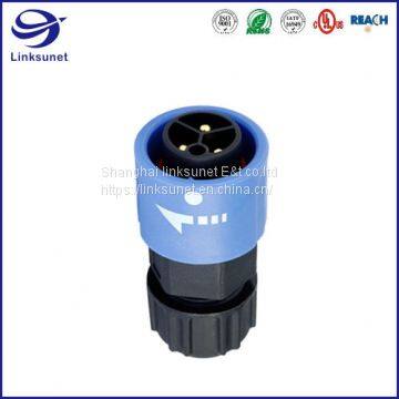 Push Lock Type Solder Male Connector & Female Pin IP67 Wire Harness for Motion &Control, Inverters and Robotics photo-5