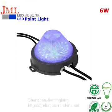 DMX512 RGBW IP65 external control outdoor lighting 6WATT 9W   Led point light source for landscape  JML-PL-C