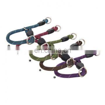 Reflective Nylon Adjustable Dog Collar and Leashes