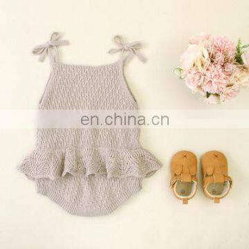 2020 Summer Baby Girls Clothes Brand New Rompers Clothing Fashion Cute Cherry Prints Kids Clothing