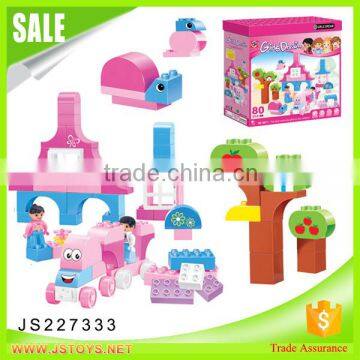 2016 hot item girls dream plastic building blocks toys