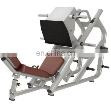 2020 Lzx gym equipment fitness&body building machine pin loaded weight stack 45 degree  leg press machine