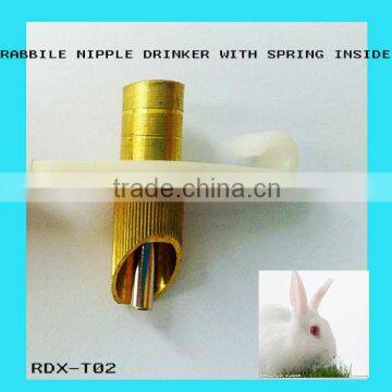 Wholesale HM-T02 Copper Spring Rabbit Nipple Drinker at Cost