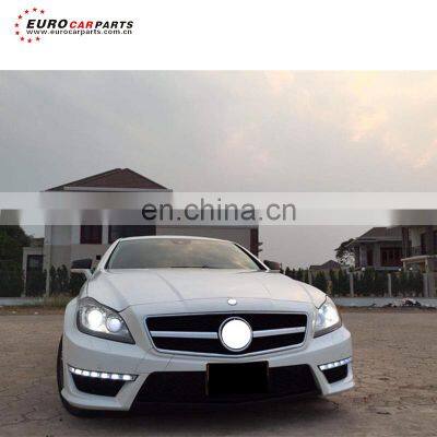 CLS-class w218 cls63 style 2012-2021y body kit fit for W218 front bumper and front grille hood scoop w218 cls63 body parts