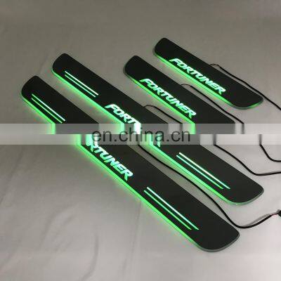 Led Door Sill Plate Strip for Toyota Fortuner Dynamic Sequential Style Step Light Door Decoration Step photo-5