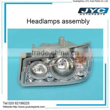 Heavy truck howo crystal plastic surface vacuum type left Headlights