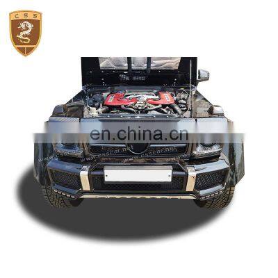 universal Car accessories part middle grille guard for Mecedes G class carbon fiber main grille