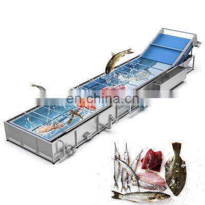 Continuous Chicken Duck Meat Thawing Line Frozen Food Thawing Machine