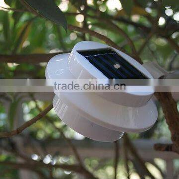 Solar Gutter Night Utility Security Light for indoor outdoor permanent or portable for any house, fence