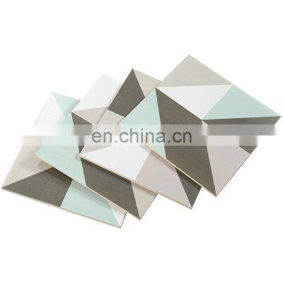 Scandinavian geometric archaize floret tile contracted bathroom tile bathroom floor tile non-slip kitchen wall brick