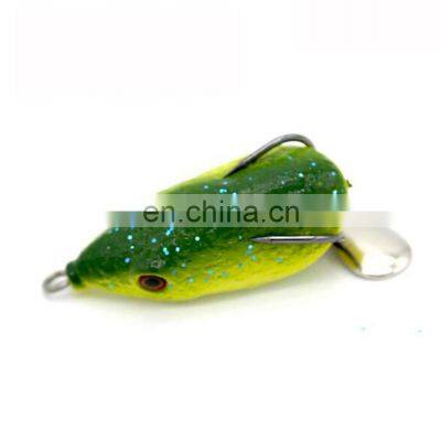Amazon 4.5cm 7g PVC Box Packaging Frog Lure With Spoon Snakehead Killer Cebo de Pesca photo-5