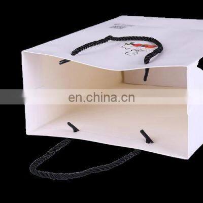 Professional Customization Print Handle Gift Paper Bag for Boxes Clothing photo-4