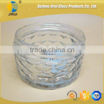 200ml Clear Glass Cream Jar With Black Lid photo-2