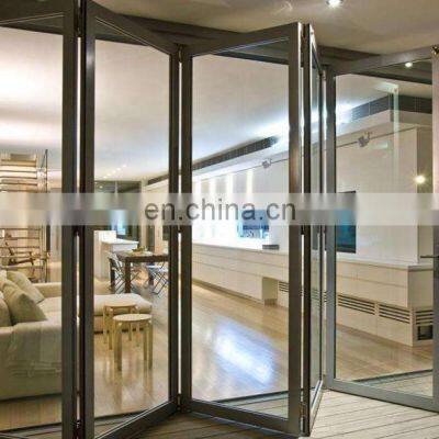 Malaysia Heat Insulation Patio Aluminum Frame Entrance Folding Door