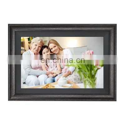 Innovative Calendar Smart Screen 10 inch Picture Wifi Digital Photo Frame Videos