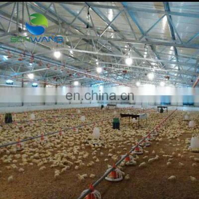 Low Cost Steel Structure Meat Chicken Farm Building