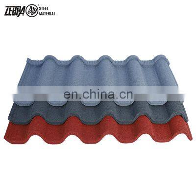 0.35mm Metal Zinc Iron Roofing Sheets Color Roofing Zinc Galvalume Sheet Stone Color Coated Roof Tiles House photo-4
