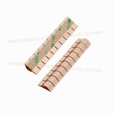 Beryllium Copper Finger Strip With EMI Beryllium Copper Finger Copper Gasket