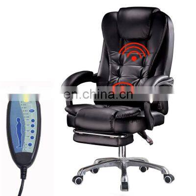 2021 Manufacturer Cheap Price High Back Quality Leather Swivel Executive Office Furniture Massage Office Chair for Adult