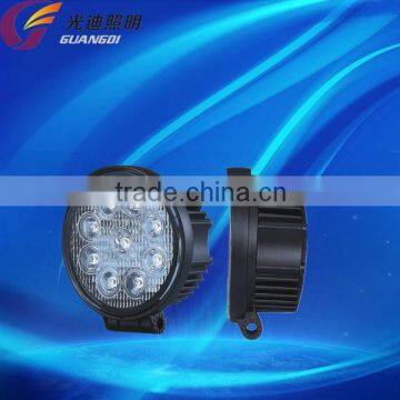 High Lumens Auto 10-30V 27w led work light for driving lamp