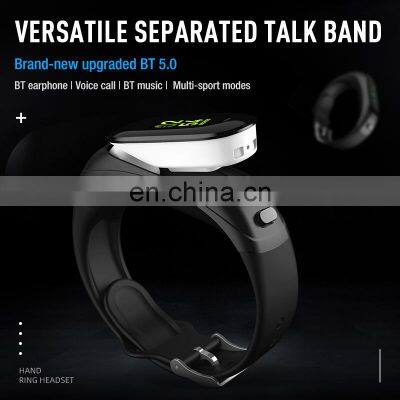 Custom Wristbands Wireless Headphones Heart Rate Monitoring Smartwatch Earphone 2 in 1 Smart Watch With Headset Smart Bracelet photo-4