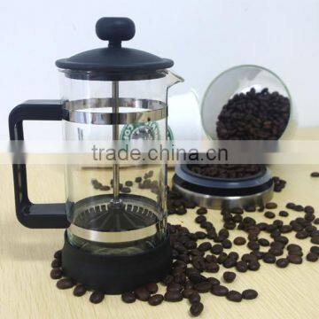 classic coffee press,plastic press coffee plunger,practical coffee maker
